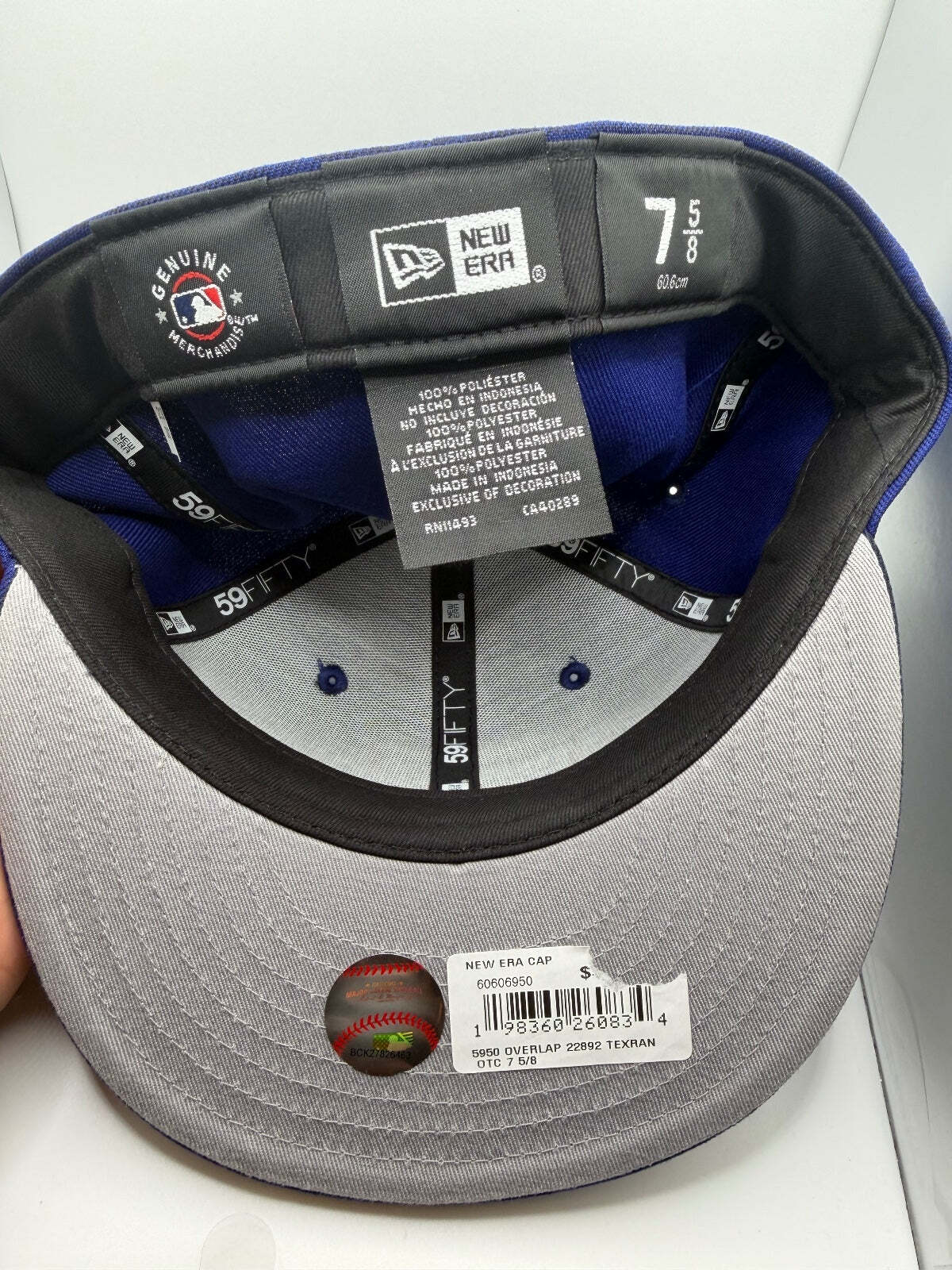 Texas Rangers "TETAS" New Era 59Fifty Fitted Hat - Size 7 5/8